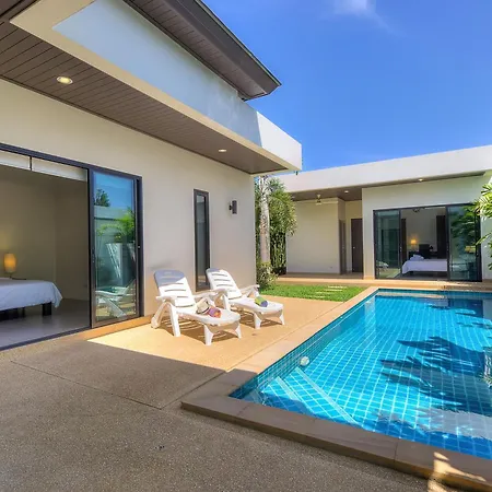 Tropical 3Br Pool Villa Nga Chang Nc10, Gated Residence, 10 Min Drive To Nai Harn Beach Ban Saiyuan Exterior photo