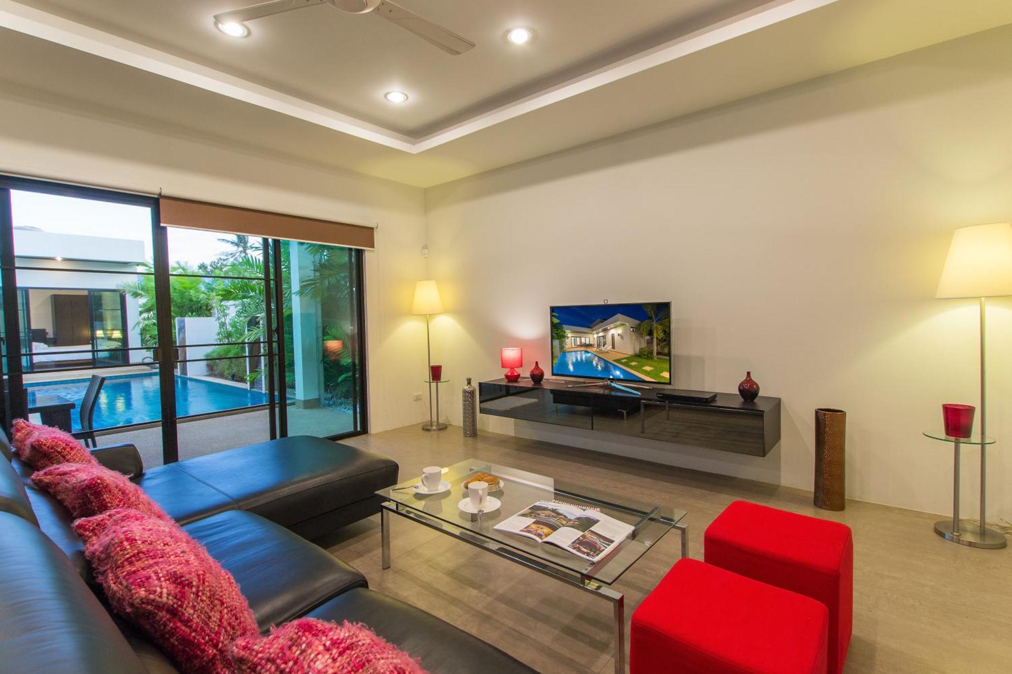 Tropical 3br Pool Nga Chang Nc10, Gated Residence, 10 Min Drive To Nai Harn