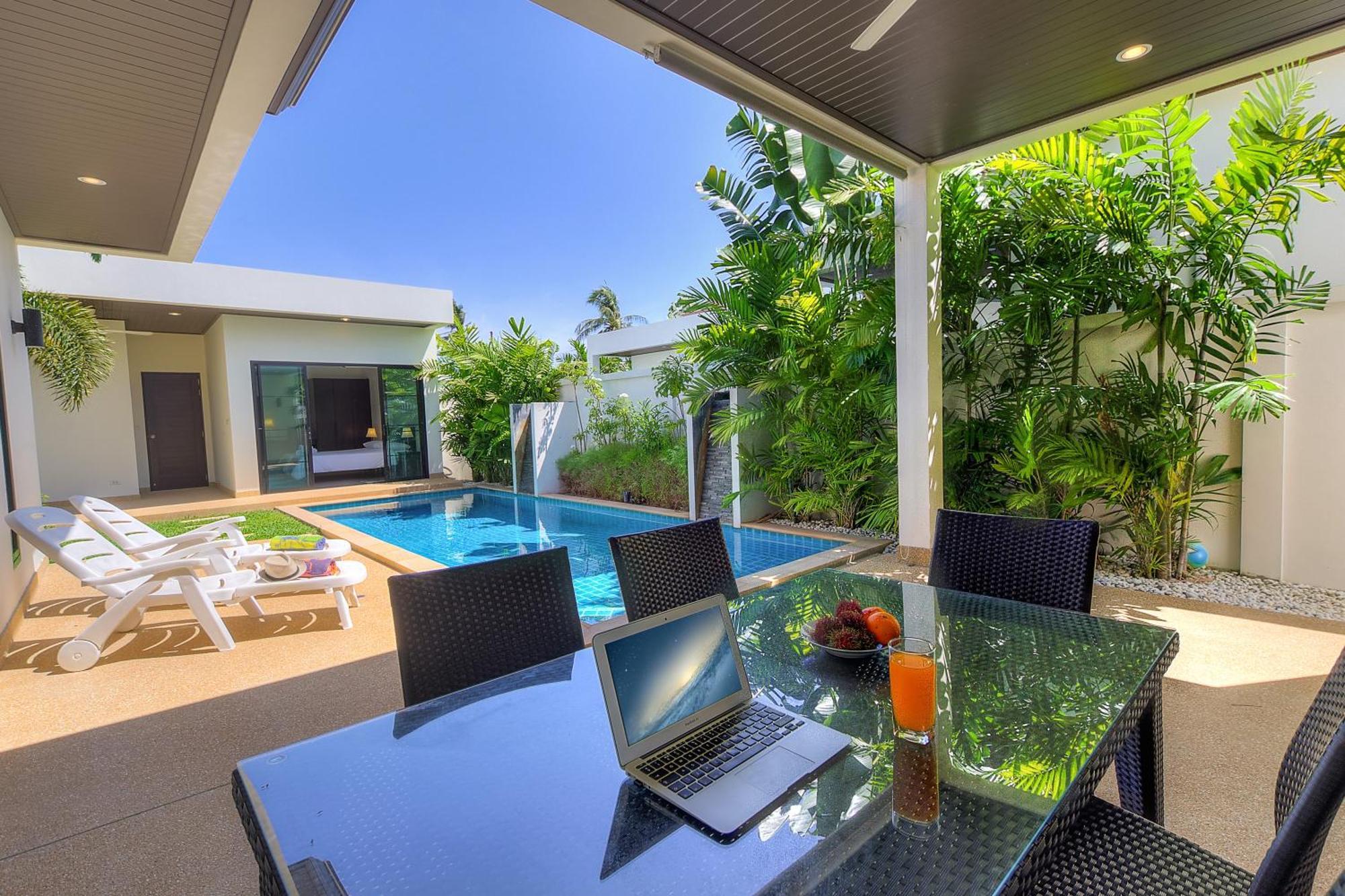 Tropical 3br Pool Nga Chang Nc10, Gated Residence, 10 Min Drive To Nai Harn